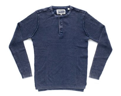 Henley Sweater | Navy