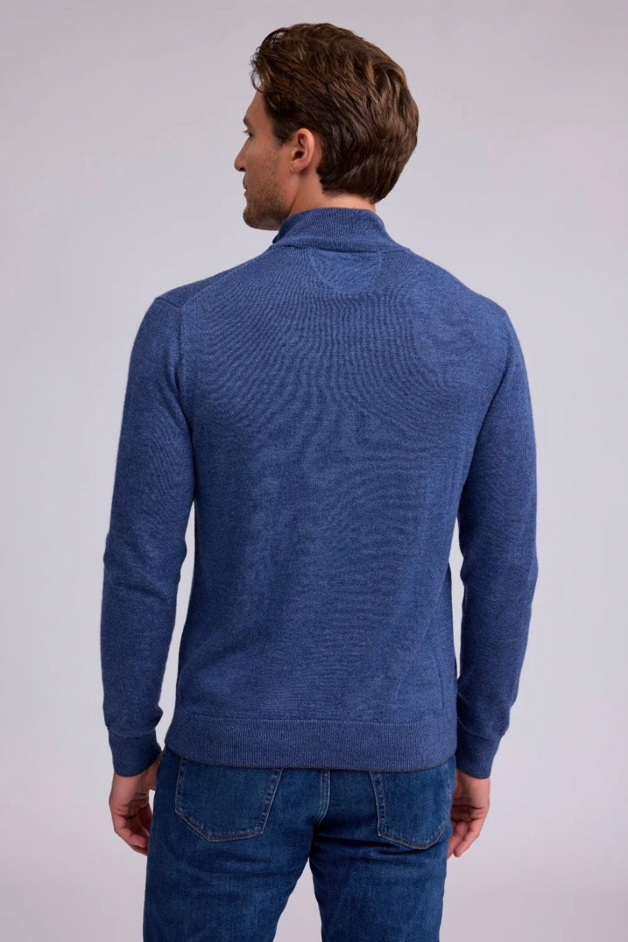 The Palmer Sweater | Indigo