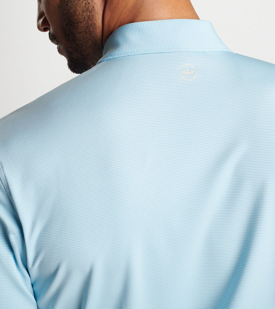 Jubilee Performance Jersey Polo | Cottage Blue