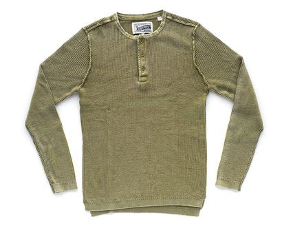 Henley Sweater | Olive