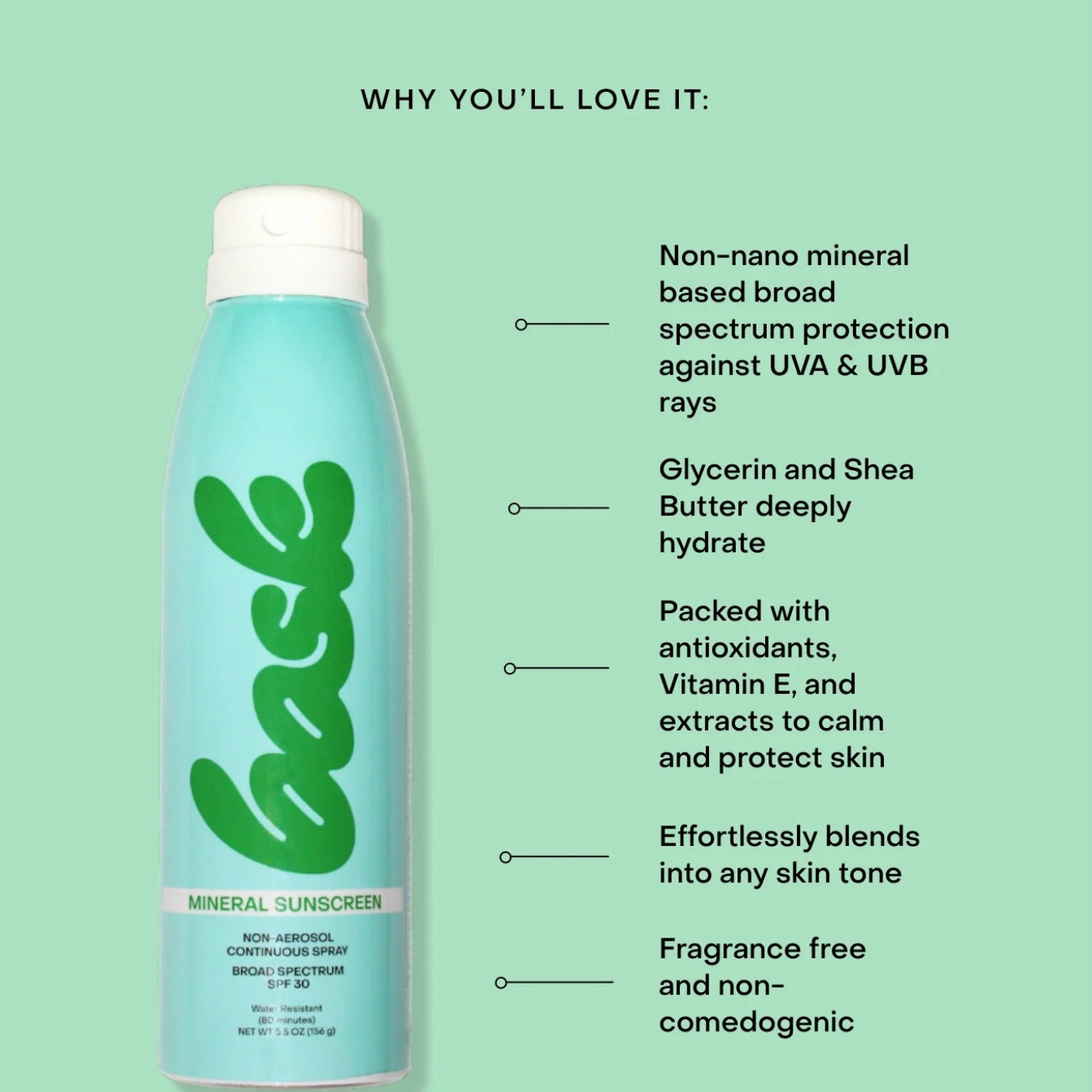 SPF 30 Mineral Non-Aerosol Spray