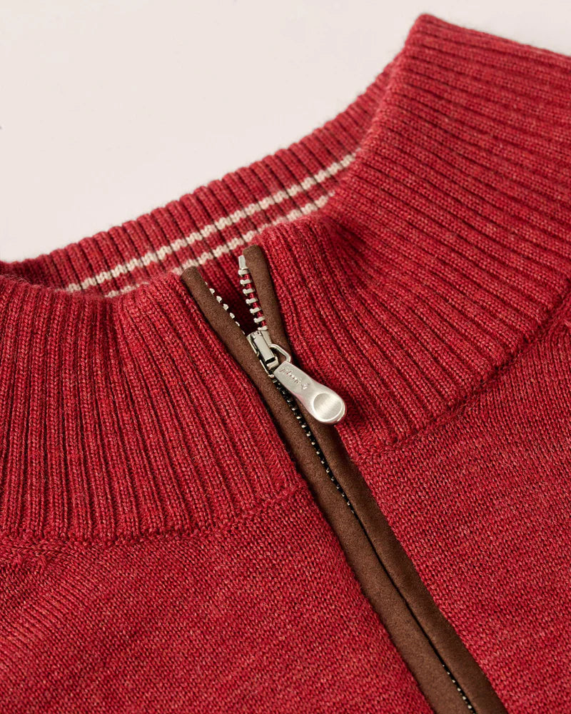 Raynor 1/4 Zip Sweater | Cinnamon