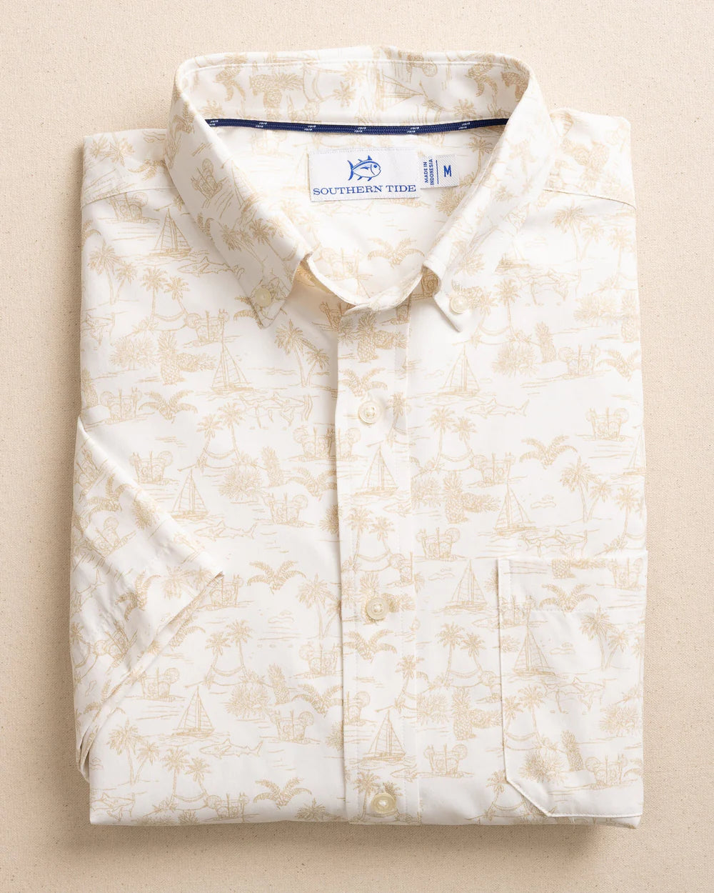 Tide To The Shore Sportshirt | Sourdough