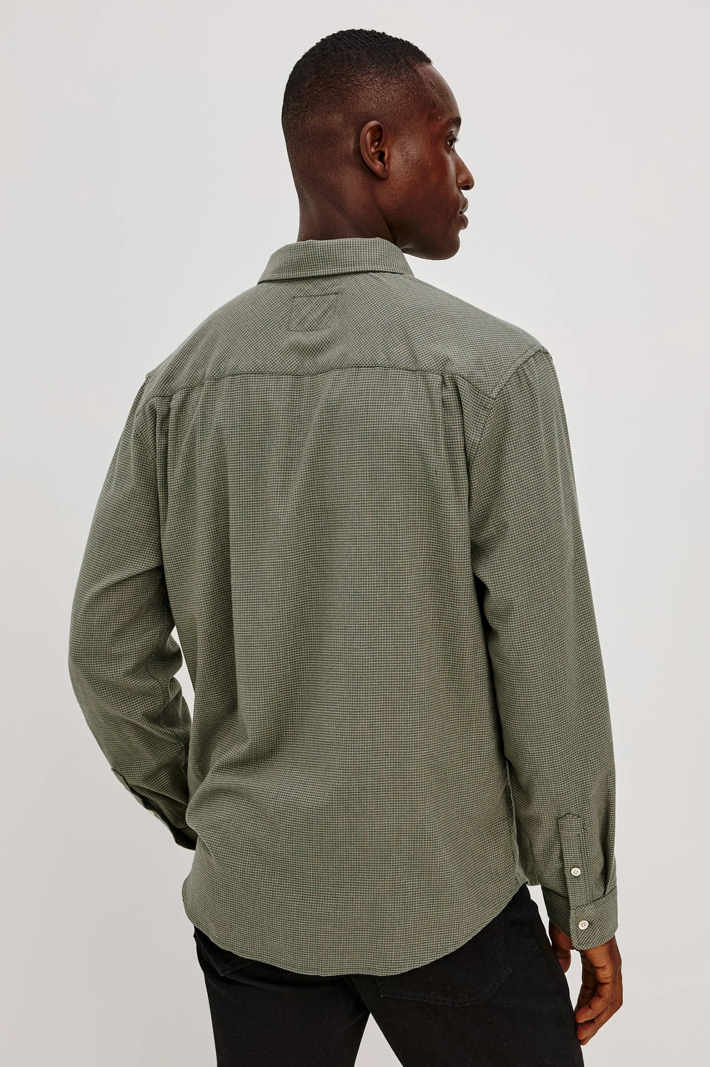 Vance Shirt | Forest Heather Grid