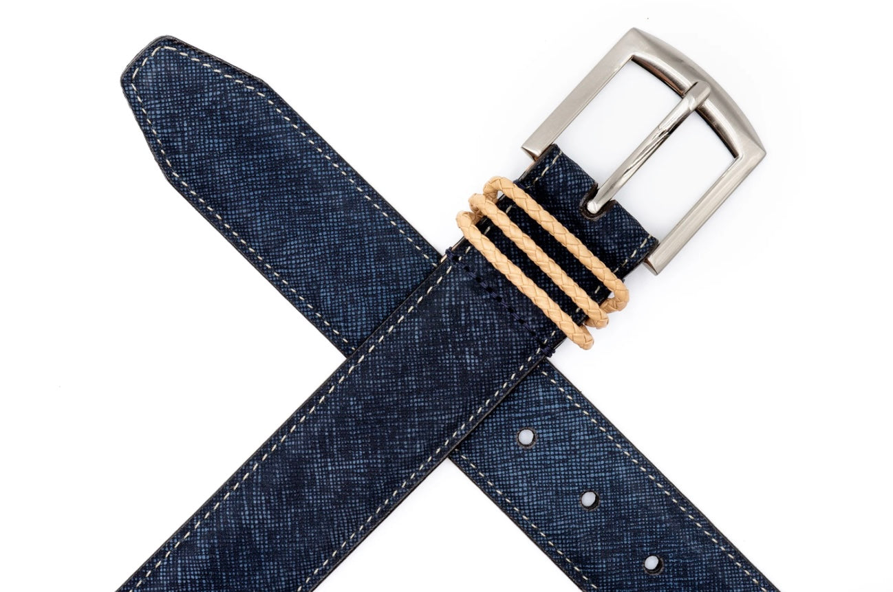 Bermuda Braid Belt | Navy