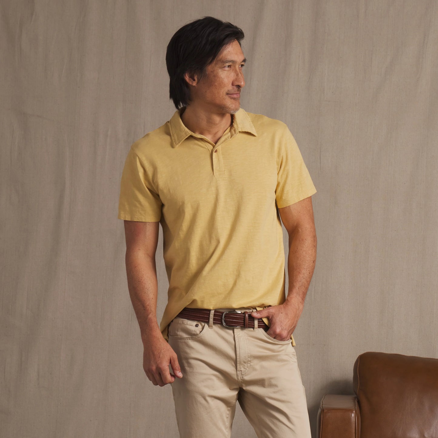 Sunwashed 2 Button Polo