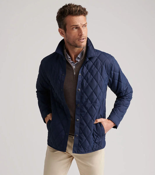 Brighton Shirt Jacket | Navy