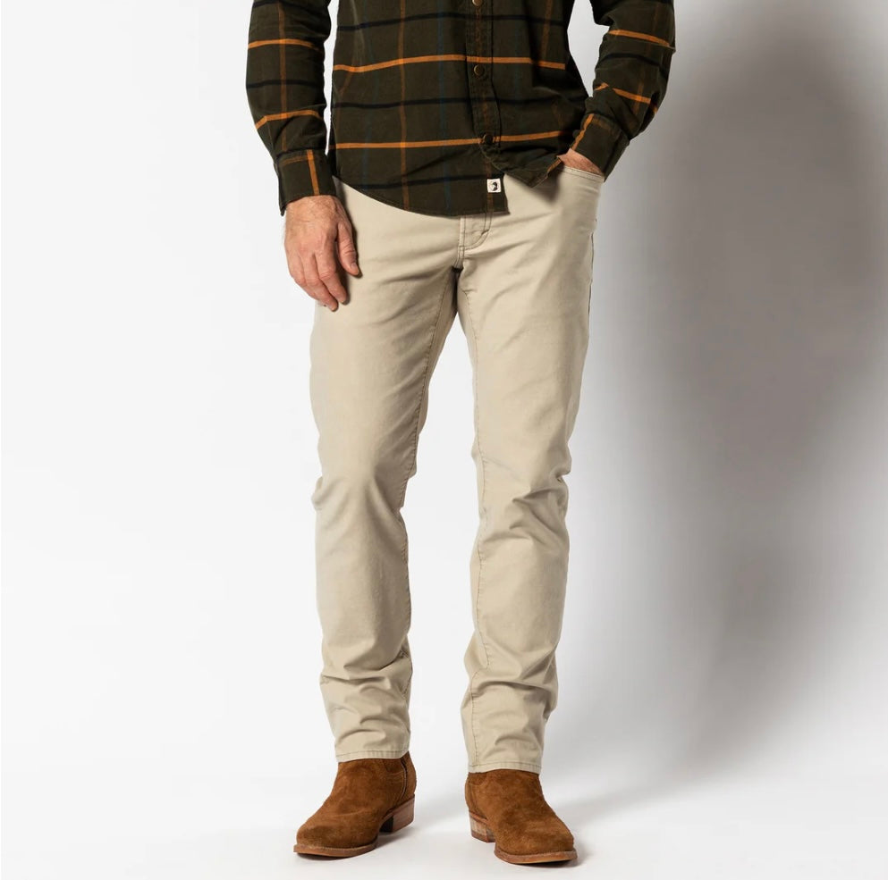 Weldon Garment Dyed Five-Pocket Pant | Sandstone