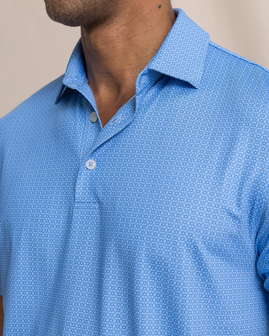Driver Seaside Geo Polo | Blue Stream