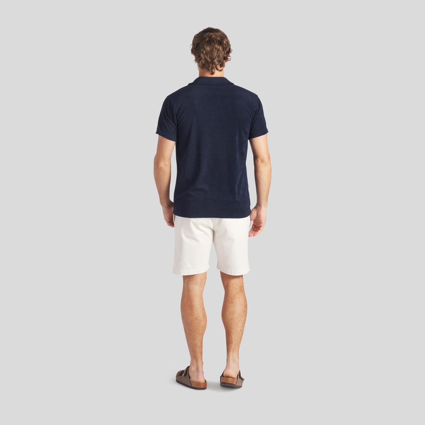 Riviera Terry Polo | Midnight Navy