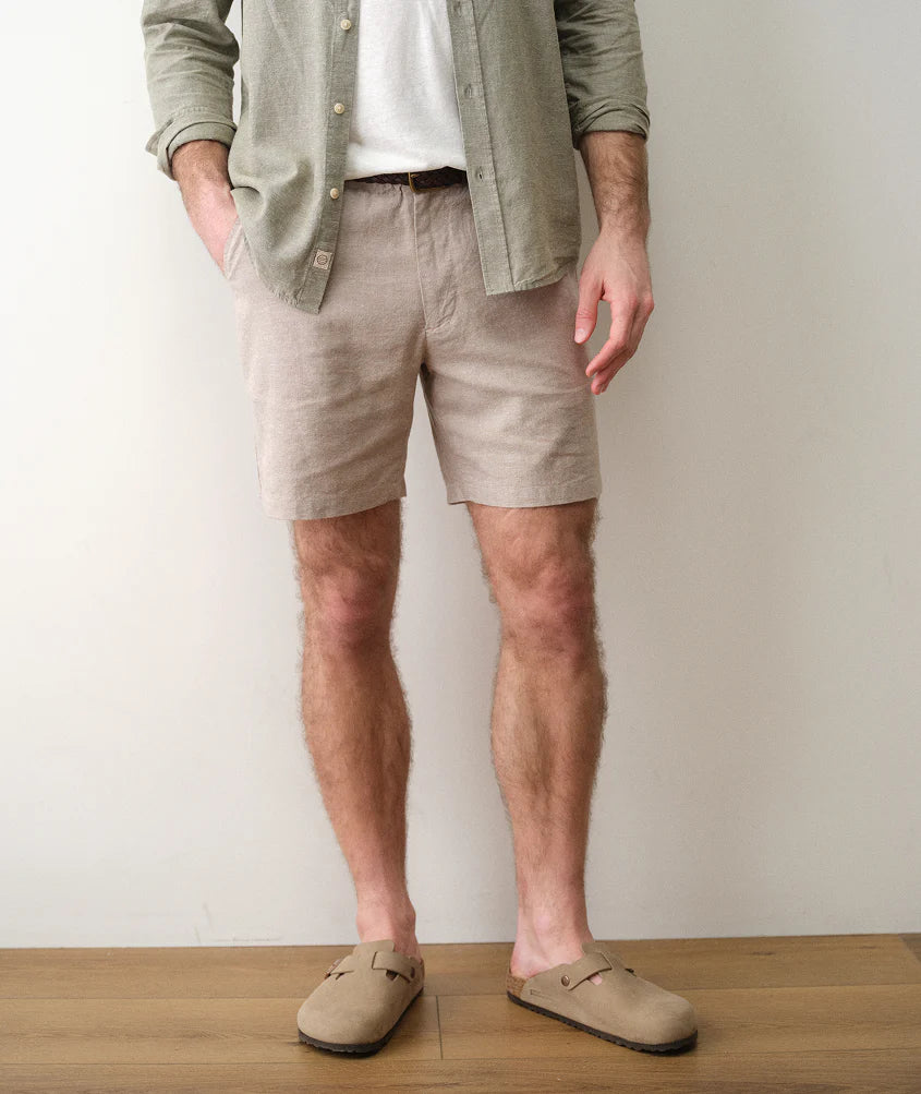 Saturday Hemp Chino Short | Taupe
