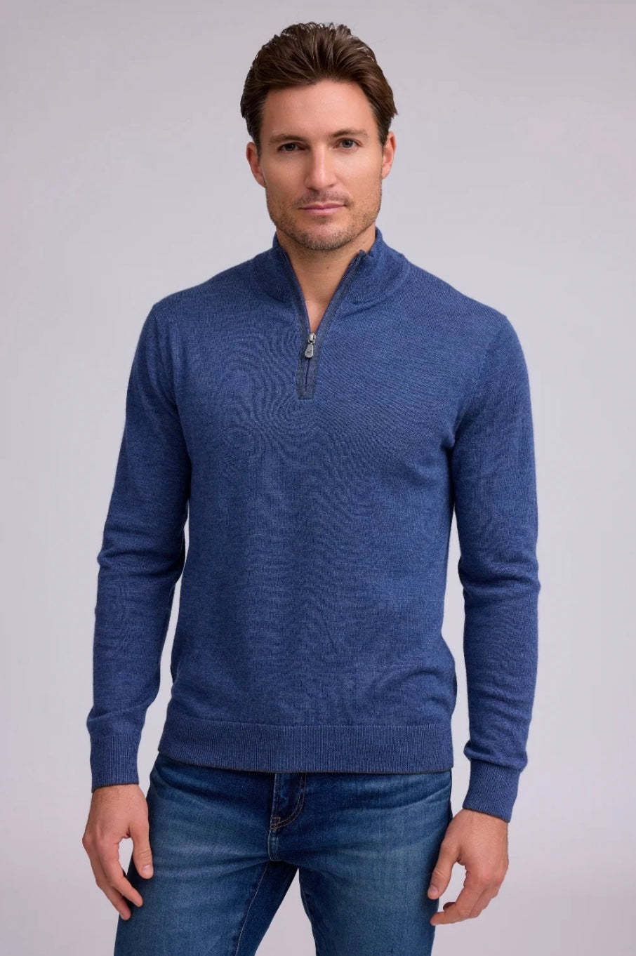 The Palmer Sweater | Indigo