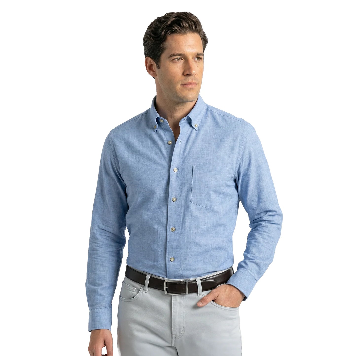 The Chambray Shirt | Sky