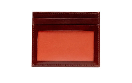 Edward Exec ID Card Case | Saddle Tan