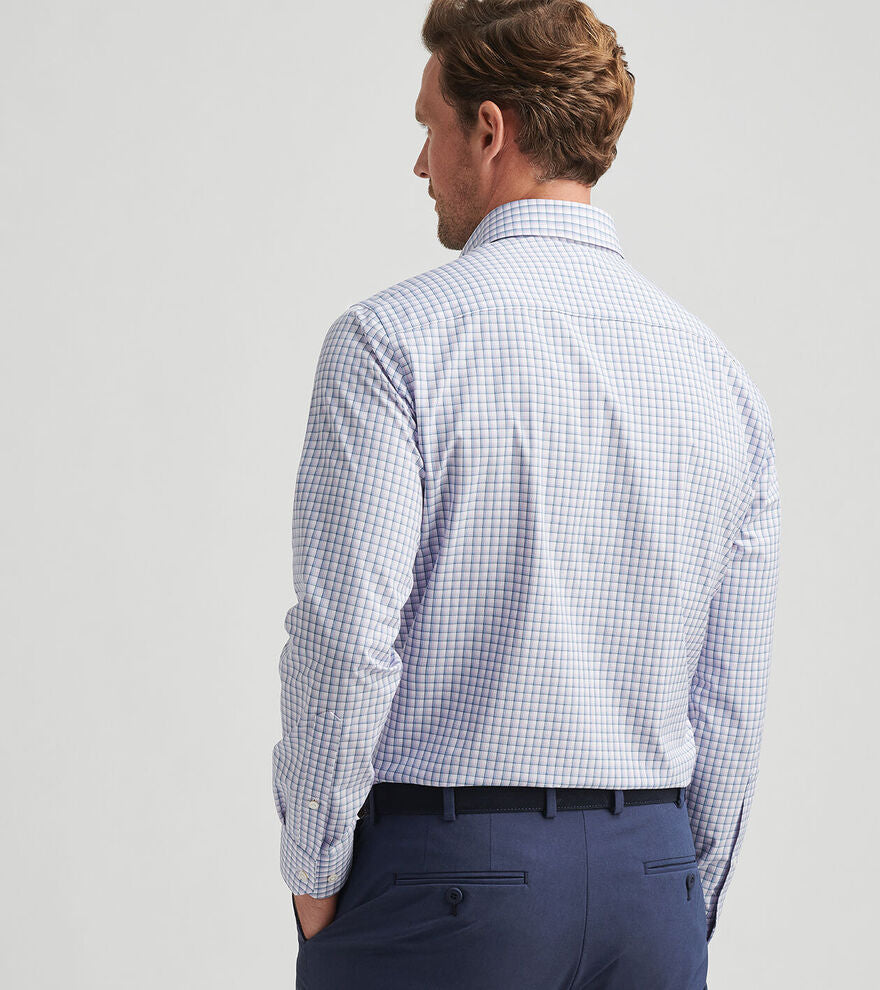 Parker Perf Shirt | Fountain Blue