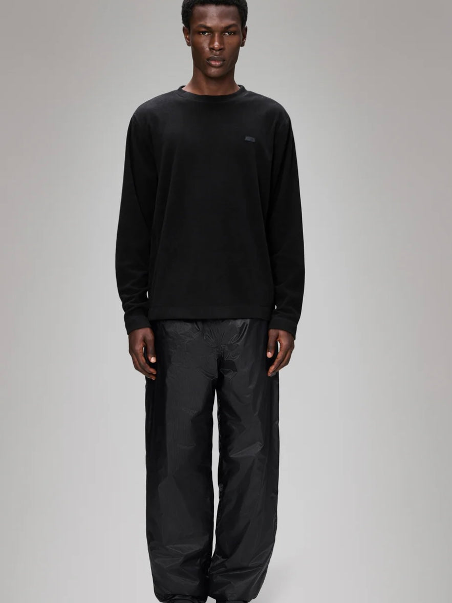 Addis Fleece Crewneck | Black