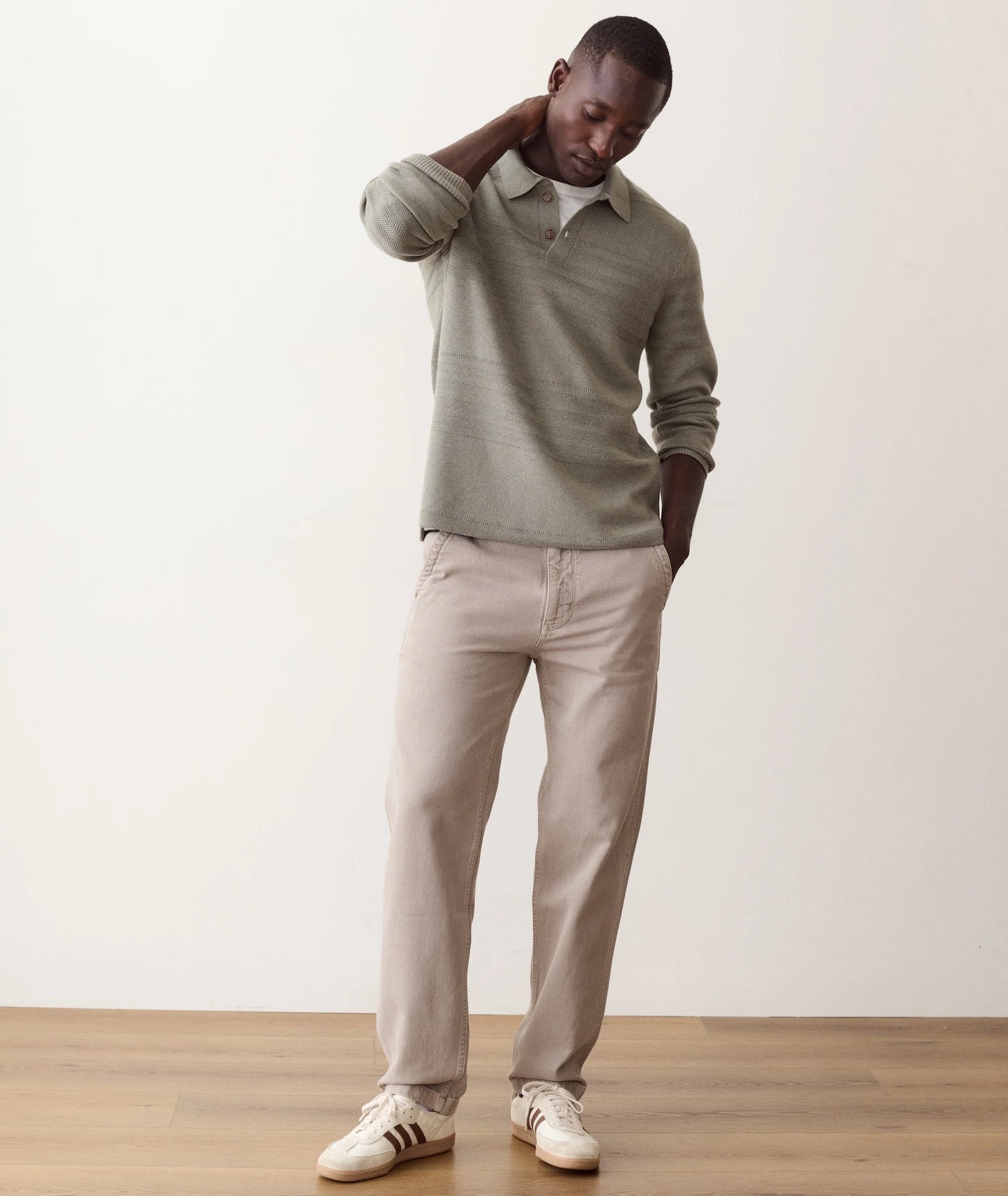 Rugby Sweater Polo | Vetiver