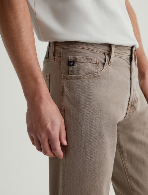 Everett Linen Pant | Sulfur Amber Dust