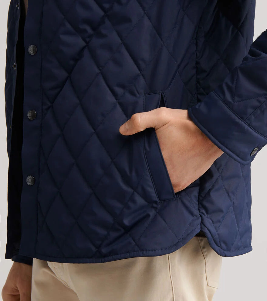Brighton Shirt Jacket | Navy