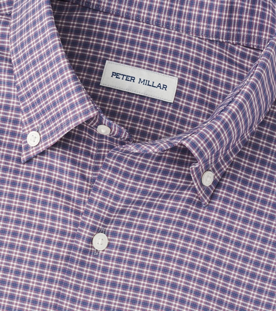Petaluma Perf Twill Sport Shirt | Parisian Fig