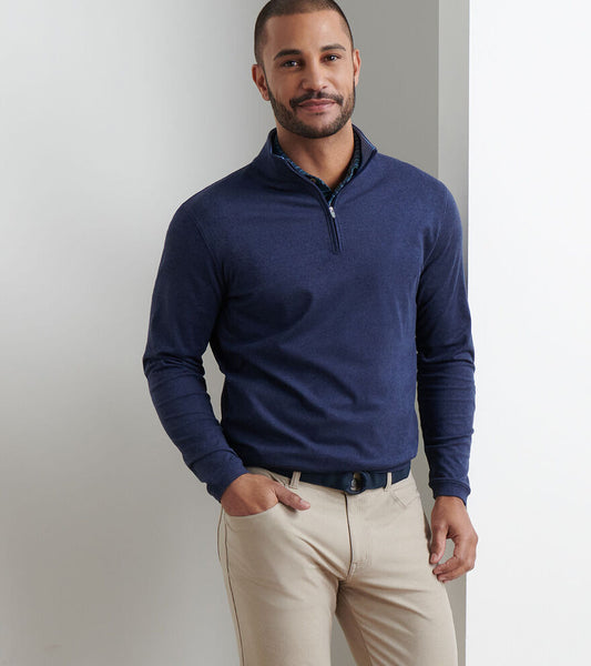 Ardent Air Perf 1/4 Zip | Navy