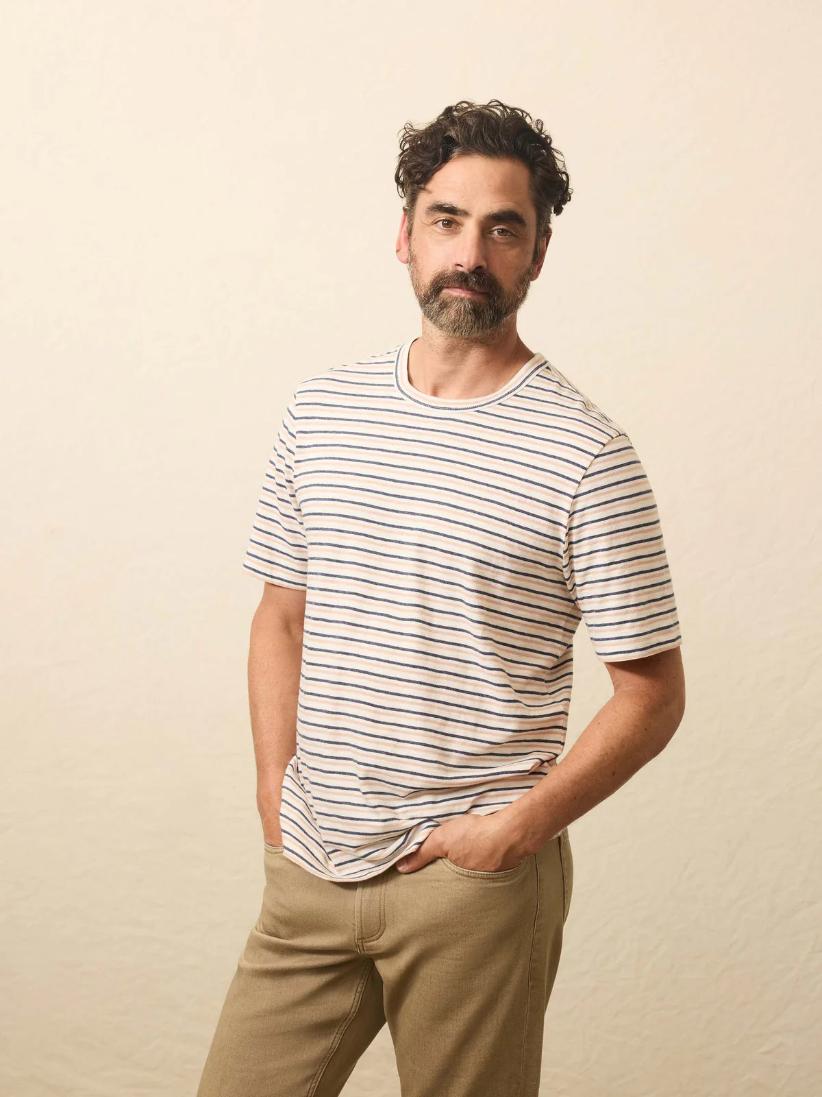 Sunwashed Tee | Canyon Creek Stripe
