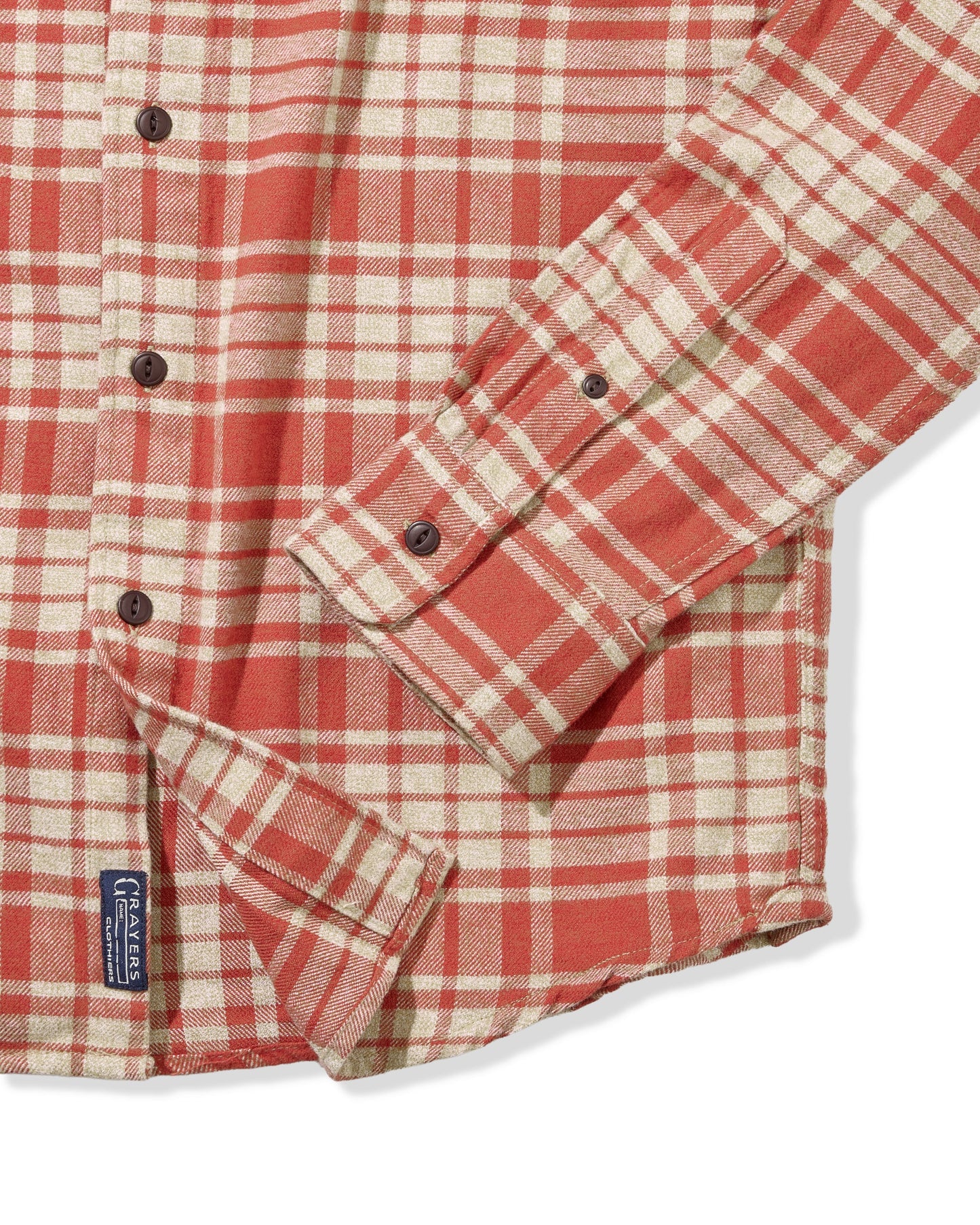 Jaspe Midnight Flannel | Sunset Oatmeal