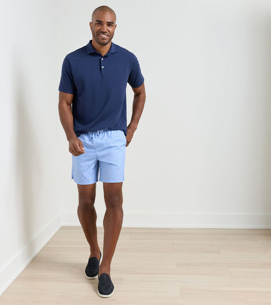 Nautical Ropes Swim Trunk | Bluebird