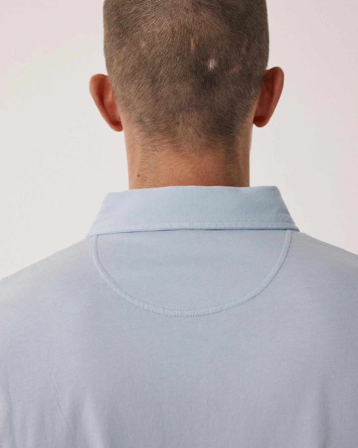 Jersey Polo | Beach Blue