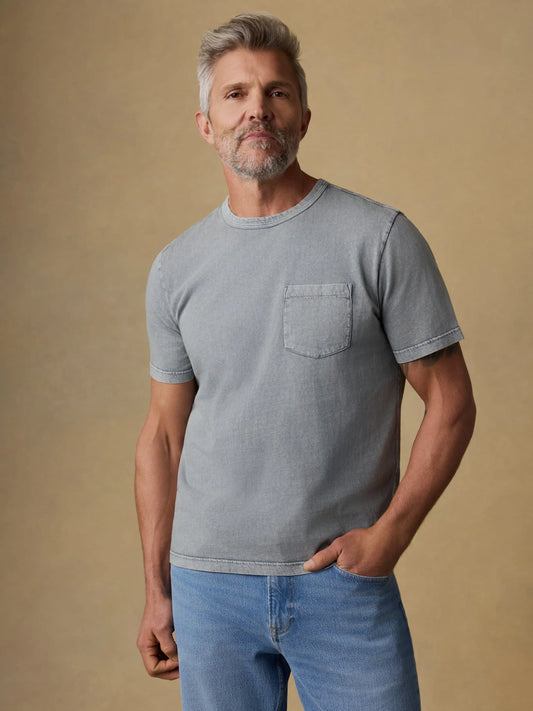 Recycled Cotton Tee | Lakeshore Grey