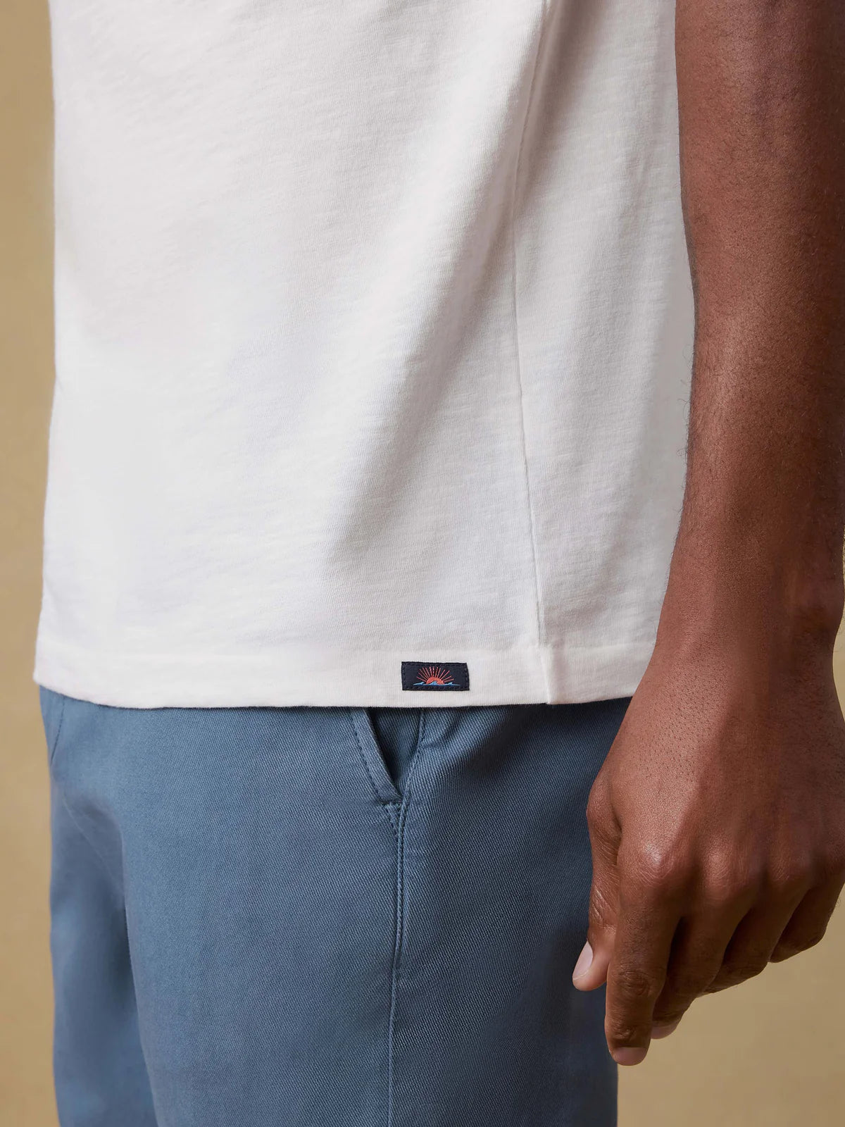 Sunwashed Pocket Tee | White