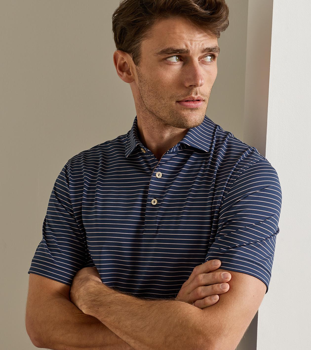 Oaks Performance Jersey Polo | Navy