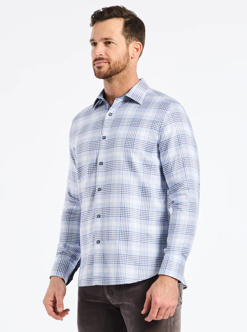 Delford Long Sleeve Shirt | Navy
