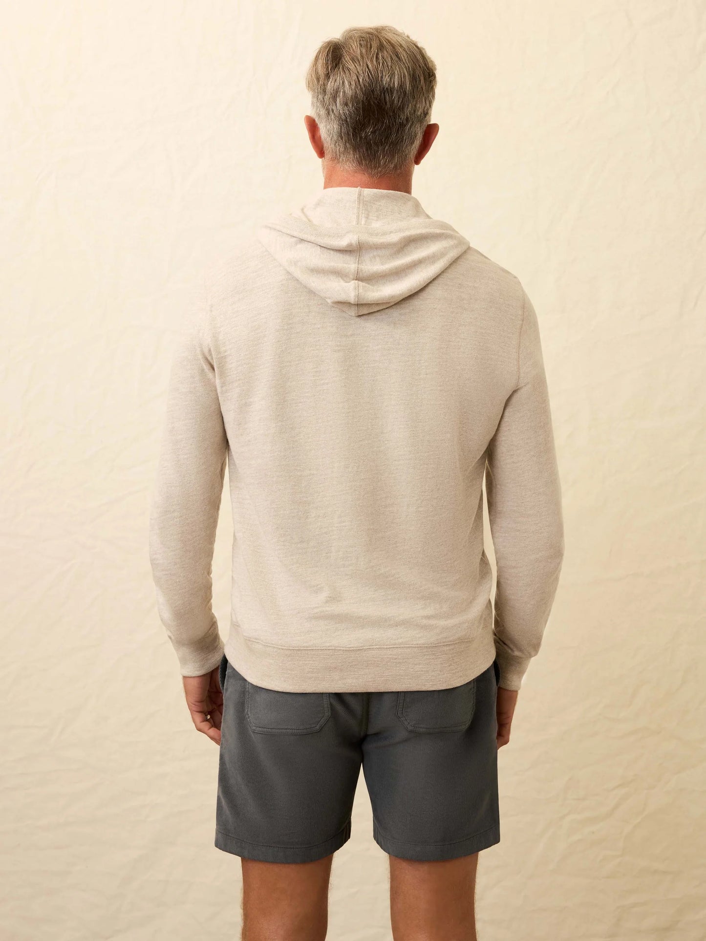 Sunwashed Slub Hoodie | Oat Plains Heather