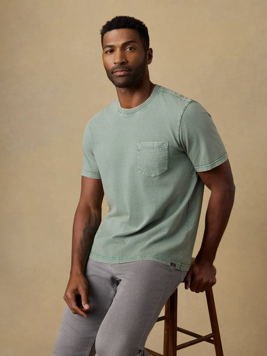 Recycled Cotton Tee | Coastal Sage