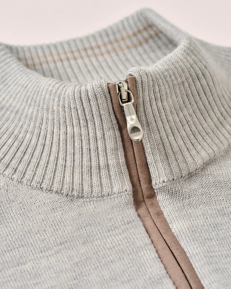 Raynor 1/4 Zip | Light Grey