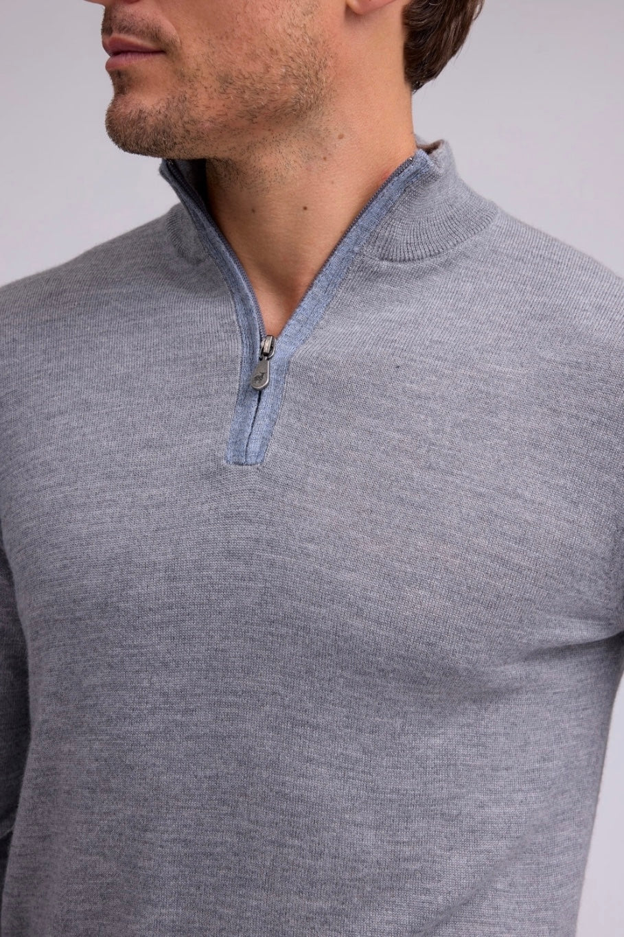 The Palmer Sweater | Platinum