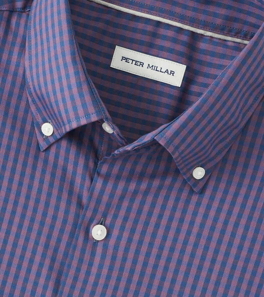 Conway Crown Lite Cotton-Stretch Sport Shirt | Parisian Fig
