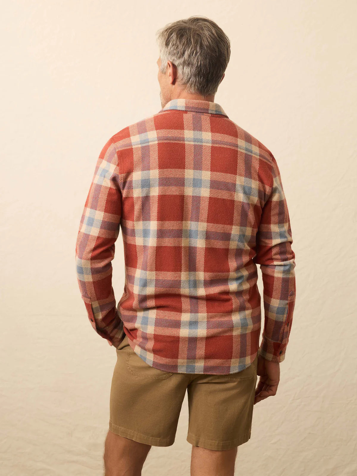 Legend Sweater Shirt | Copper Falls Plaid