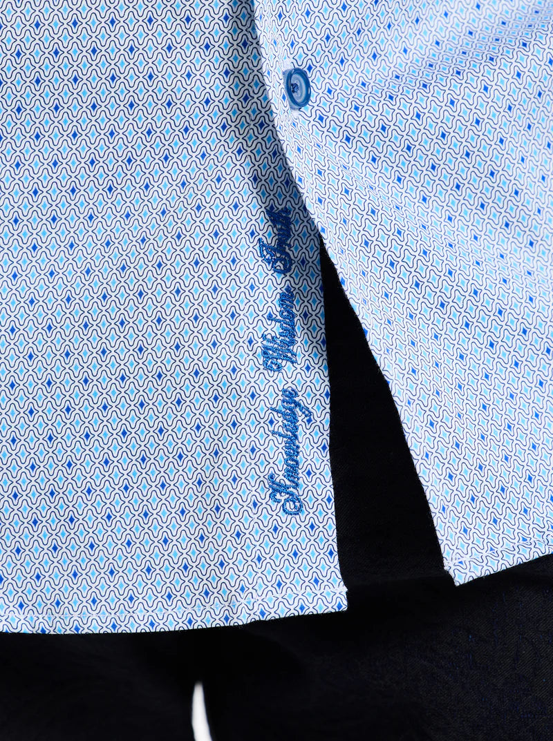 Clayton Long Sleeve Shirt | Blue