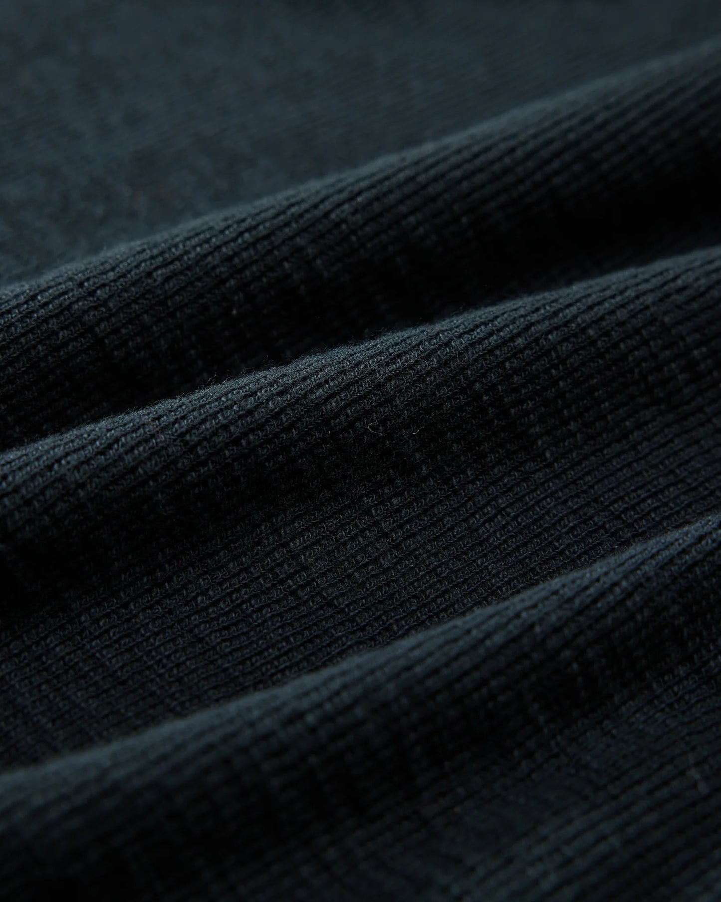 Clint Waffle SS Henley | Dark Navy