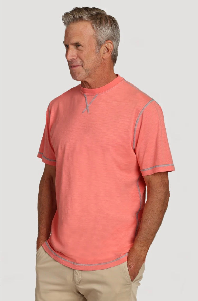 Slub Contrast Tee