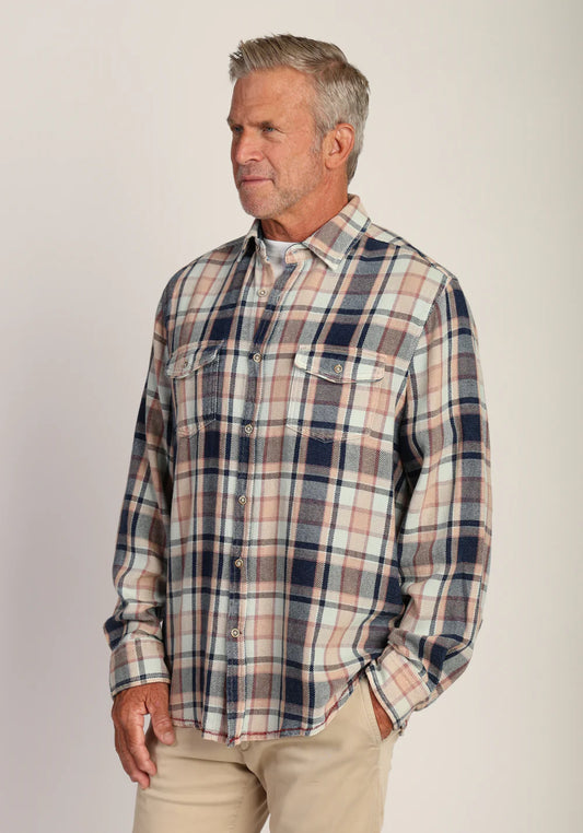 Shea Indigo Plaid