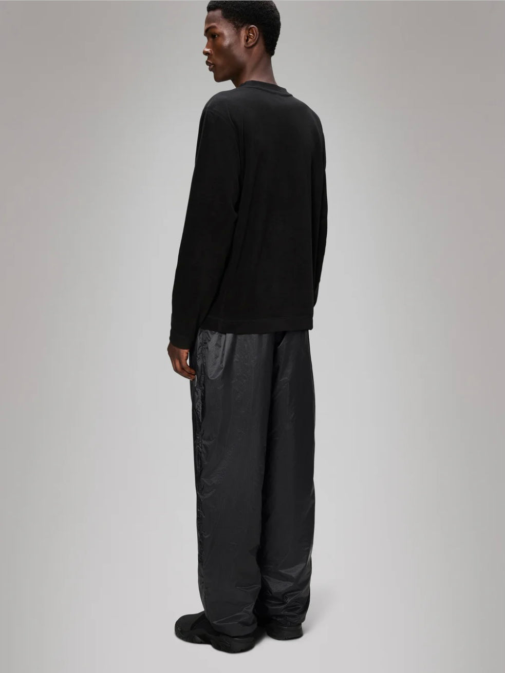 Addis Fleece Crewneck | Black