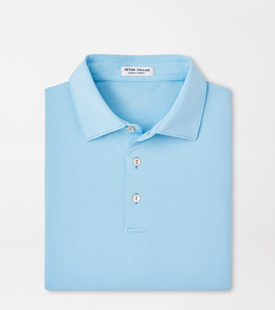 Jubilee Performance Jersey Polo | Cottage Blue