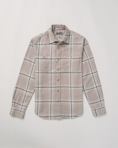 Plaid Flannel | Sand