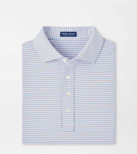 Alto Perf Polo | White/Fountain Blue