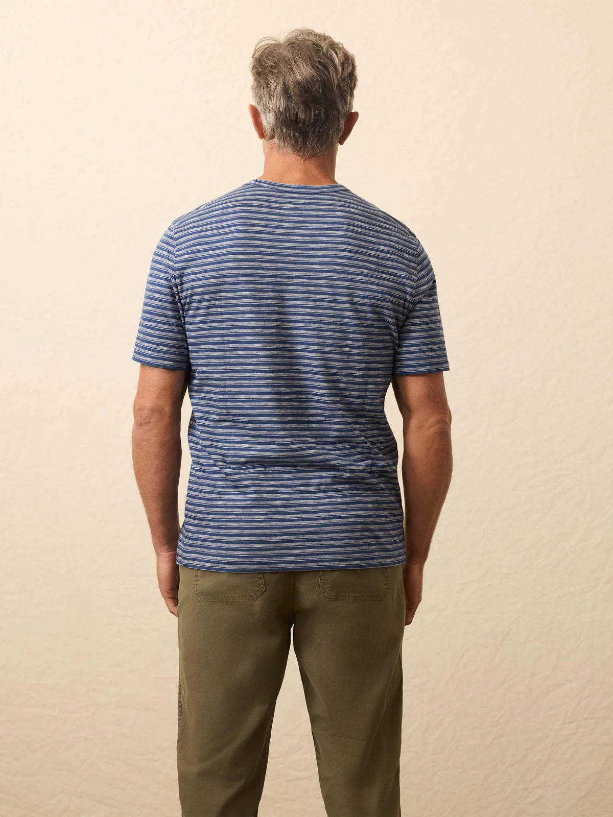 Sunwashed Tee | River Rapids Stripe