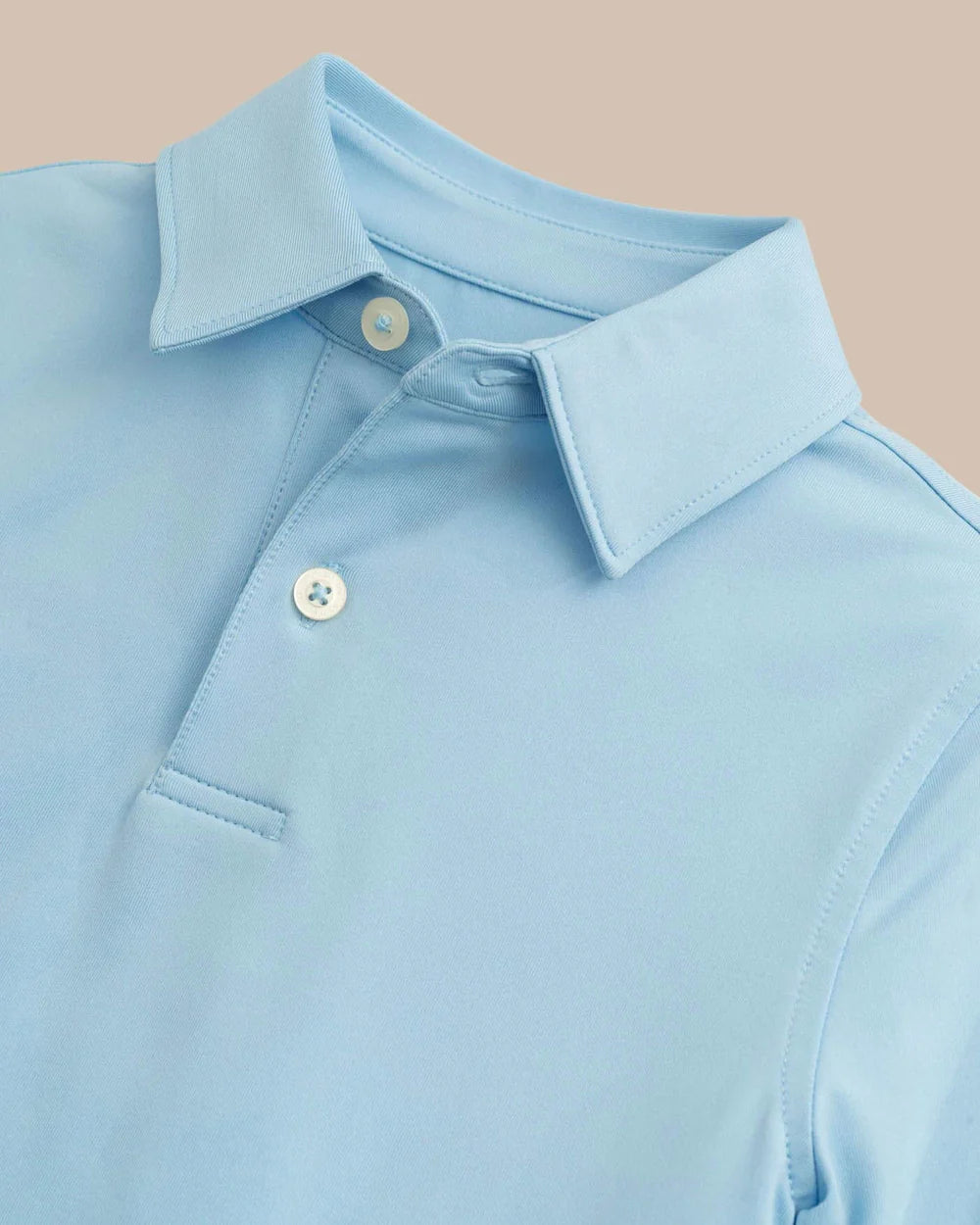 Boys Driver Perf Polo | Sky Blue