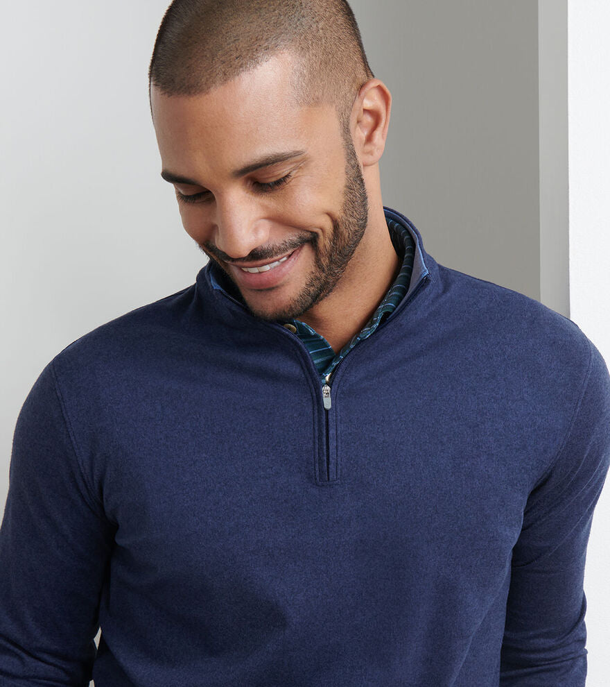 Ardent Air Perf 1/4 Zip | Navy
